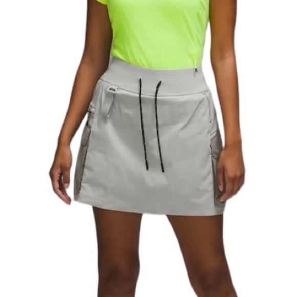 lululemon athletica Pants - Lululemon Multi Pocket Cargo HR Hiking Skirt / Skort- Seal Grey